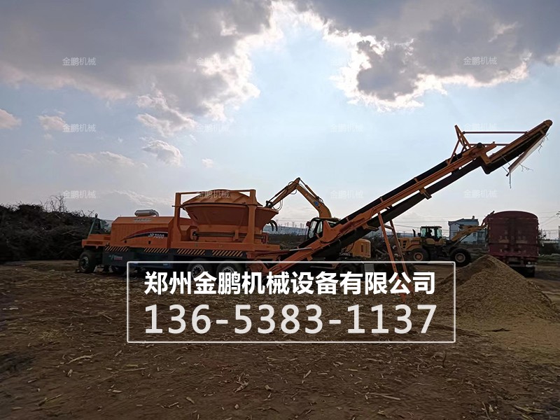 為什么我們能制造理想的木材粉碎機現(xiàn)場展示