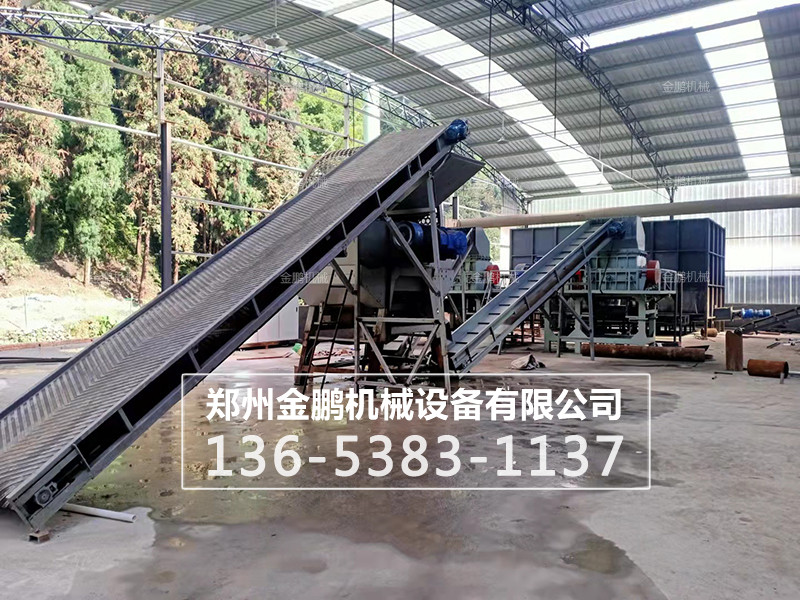 廢舊輪胎膠粉設(shè)備工廠實(shí)拍
