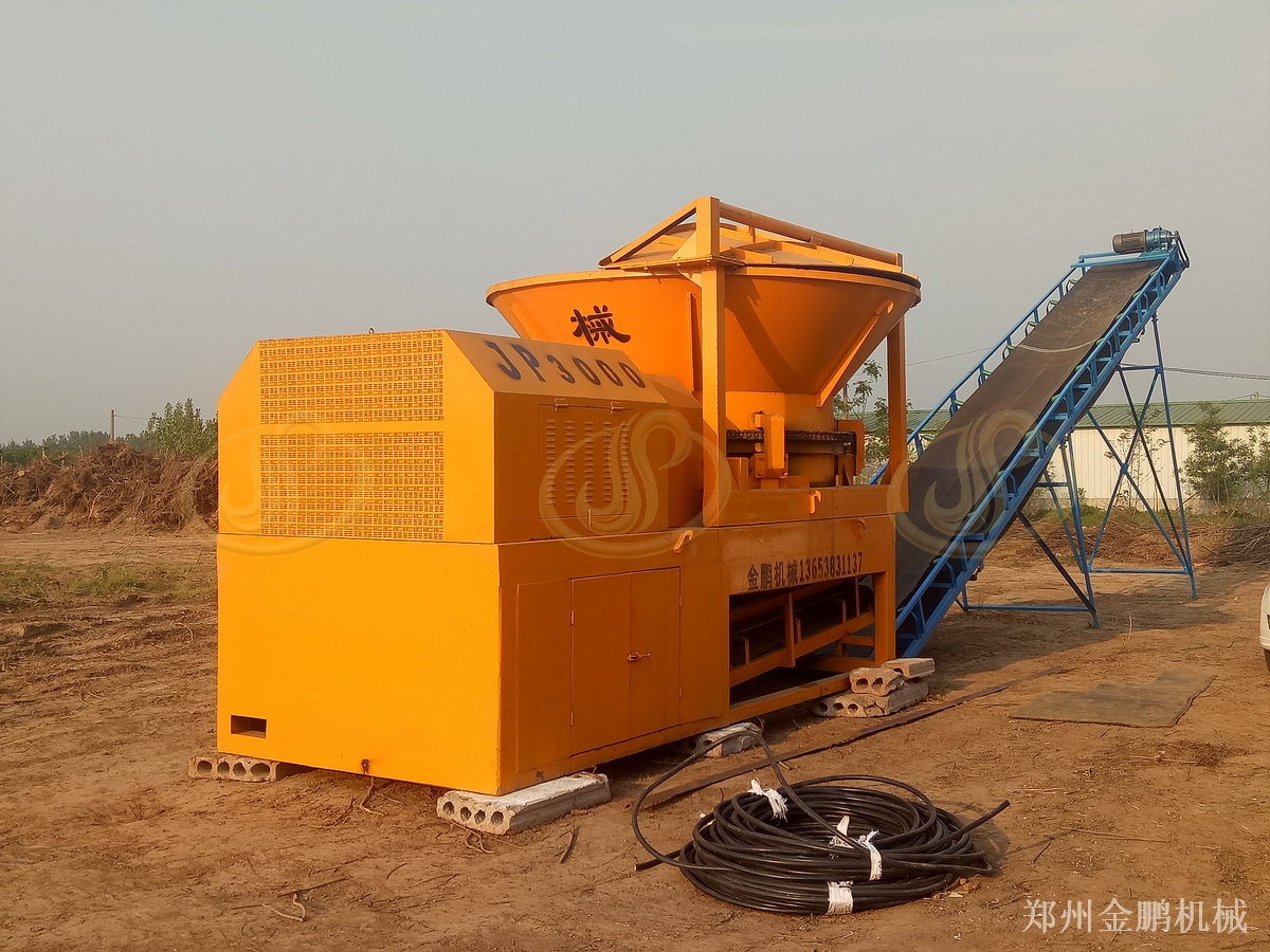 鄭州金鵬樹樁粉碎機，圓盤式設(shè)計 破碎樹樁